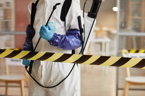 Professional Biohazard Cleanup technician working in Fairmont, NC